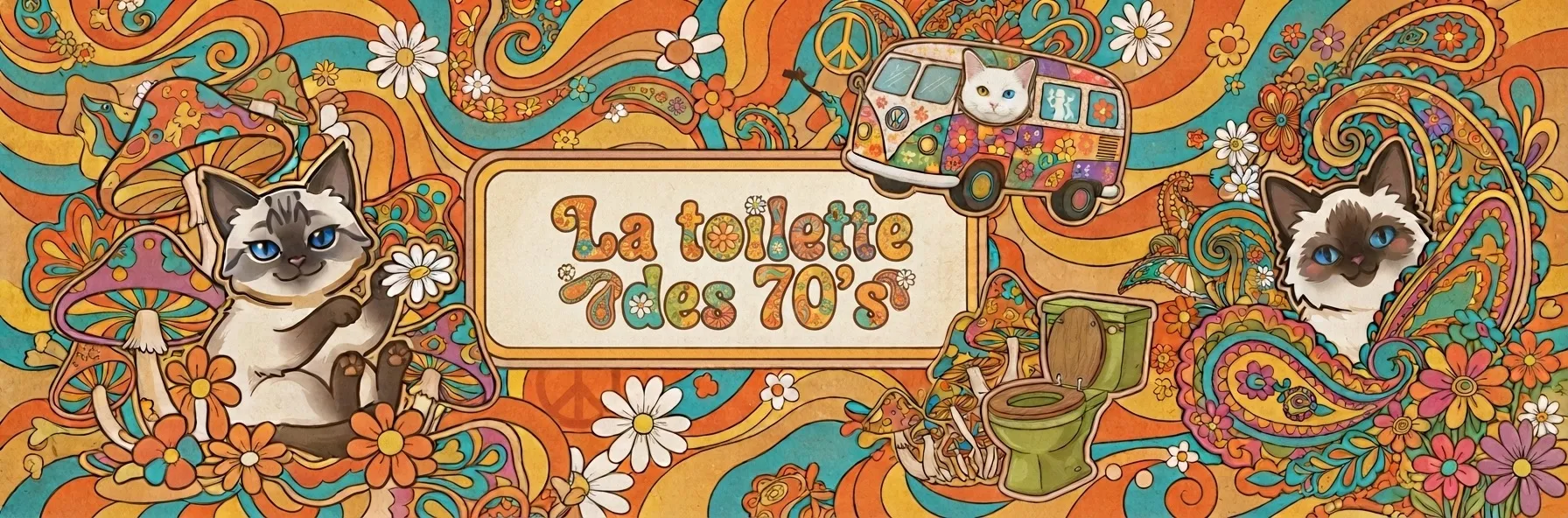 Toilette des 70's